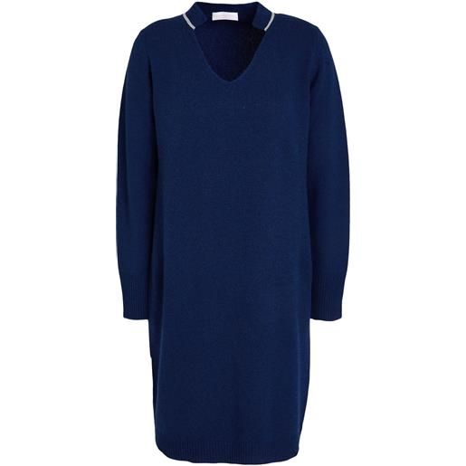 KATIA SERAFINI - vestito corto - blu navy