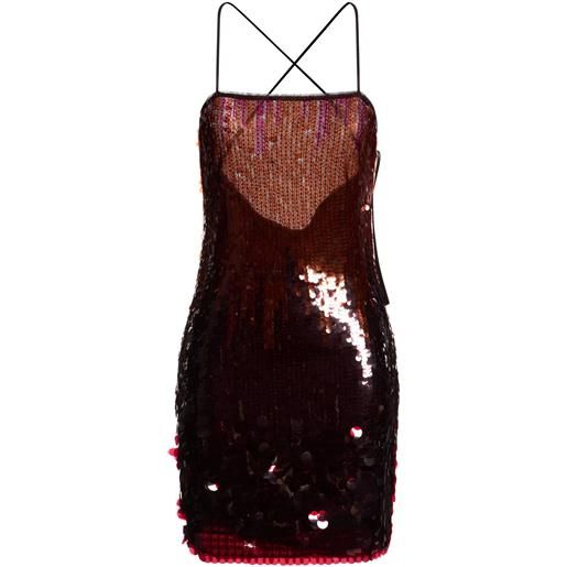 PATRIZIA PEPE - vestito corto - bordeaux
