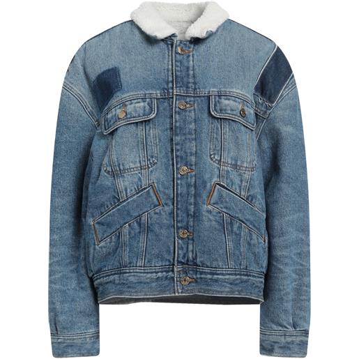 SANDRO - giubbotto jeans - blu