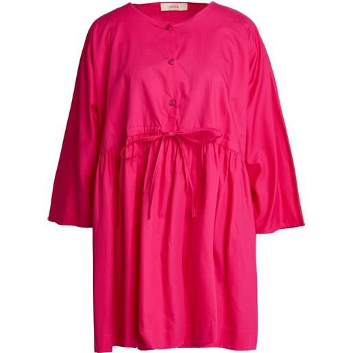 JUCCA - vestito corto - fucsia