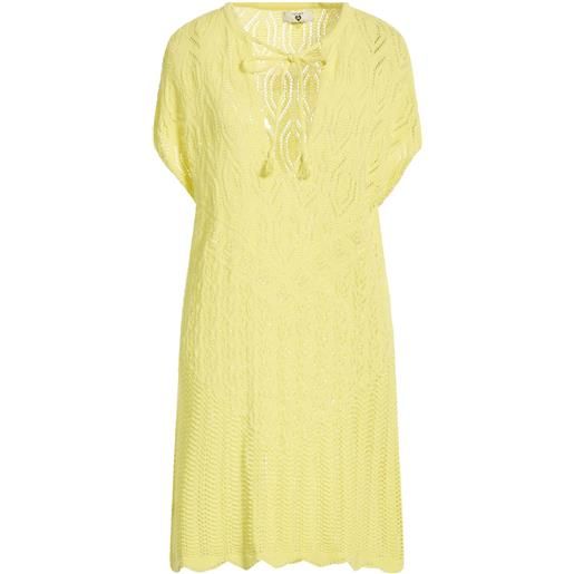 TWINSET - vestito corto - giallo