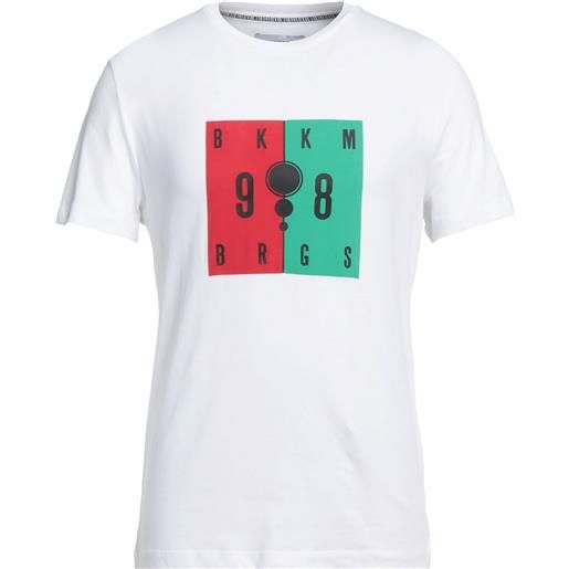 BIKKEMBERGS - t-shirt - bianco