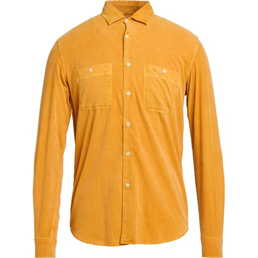 ASPESI - camicia regular fit - giallo ocra