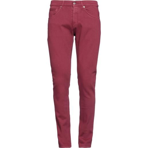 DONDUP - jeans straight - porpora