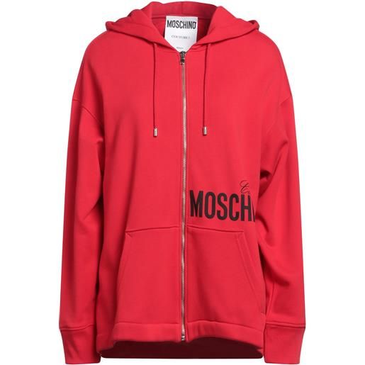 MOSCHINO - felpa - rosso