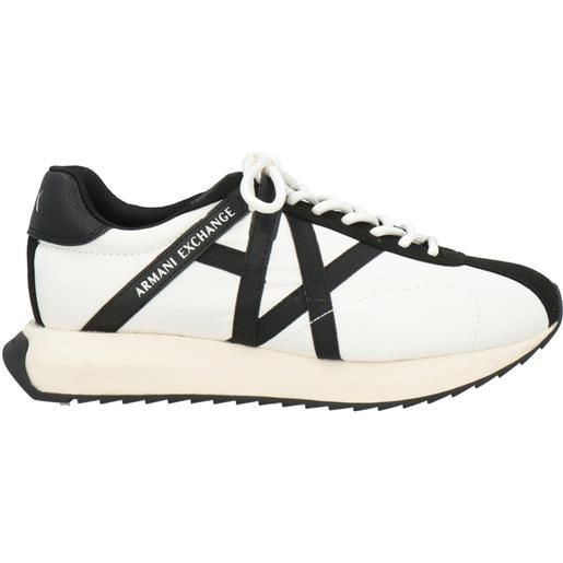 armani exchange scarpette bianche uomo