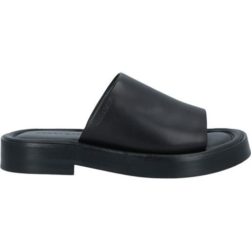 FERRAGAMO - sandali - nero