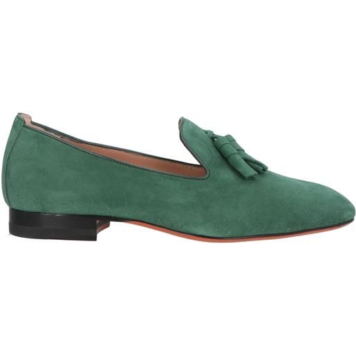 SANTONI - mocassino - verde