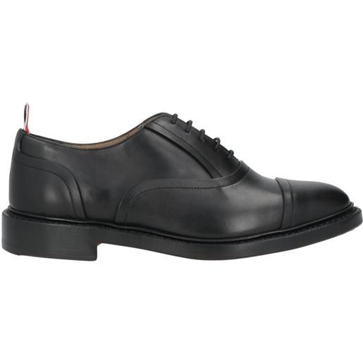 THOM BROWNE - stringate - nero