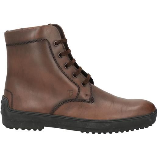TOD'S - stivaletti - cioccolato