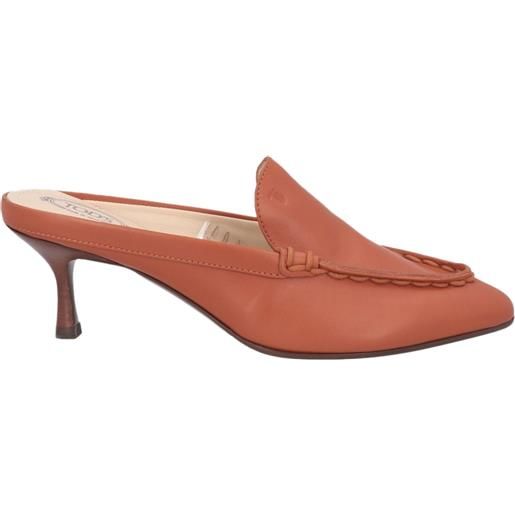TOD'S - mule e zoccoli - cuoio