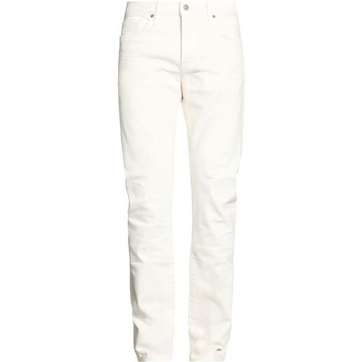 TOM FORD - jeans straight - bianco