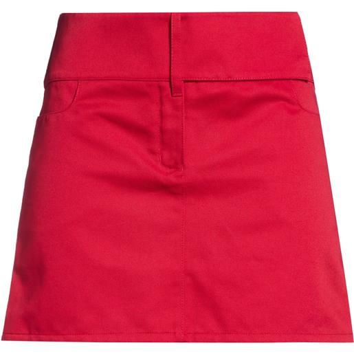 COURRÈGES - minigonna - rosso