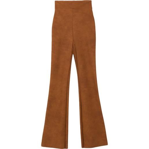 CHIARA BONI LA PETITE ROBE - pantalone - cuoio
