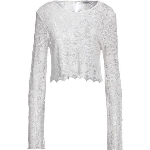 DONDUP - top - bianco
