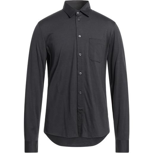 MOORER - camicia regular fit - antracite