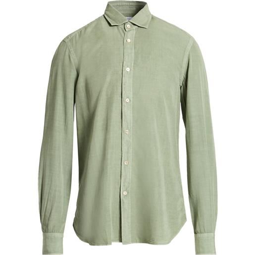 BOGLIOLI - camicia slim fit - verde militare