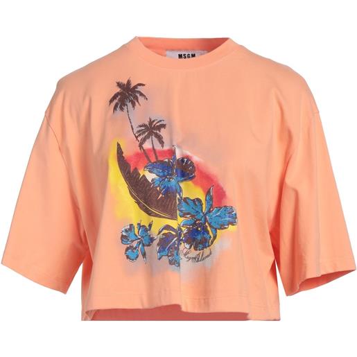 MSGM - crop top - albicocca