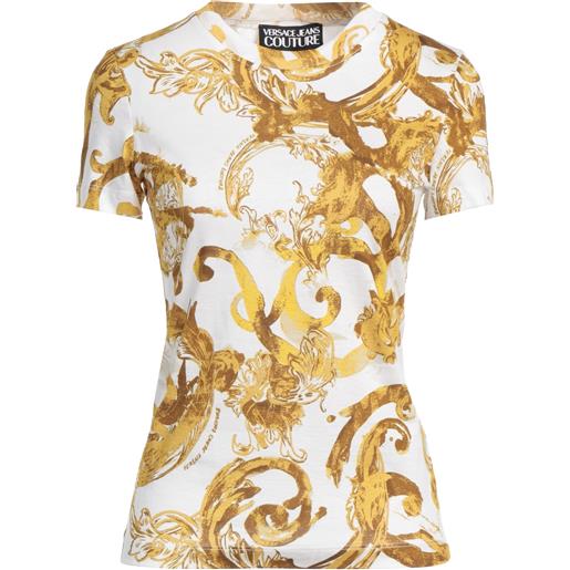 VERSACE JEANS COUTURE - t-shirt - bianco