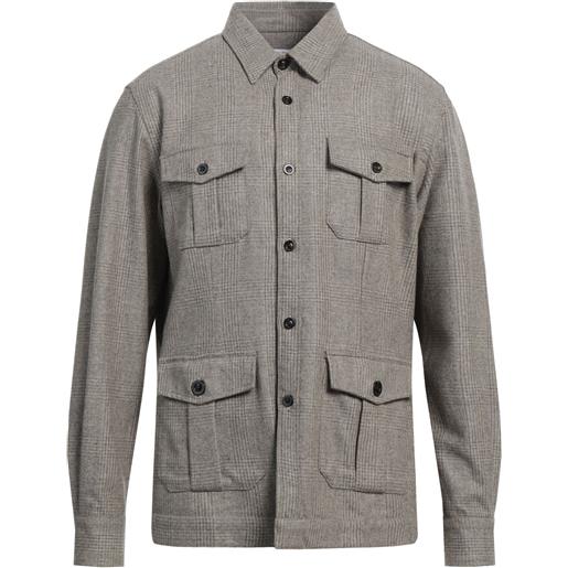 BOGLIOLI - camicia a quadri - grigio