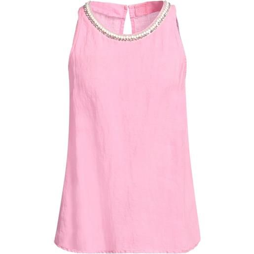 120% LINO - top - rosa