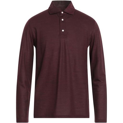 ISAIA - polo - bordeaux