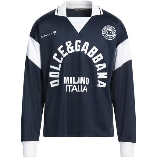DOLCE&GABBANA - polo - blu notte