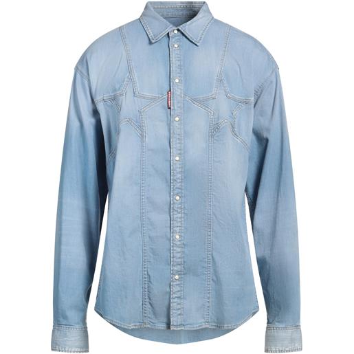 DSQUARED2 - camicia di jeans - blu