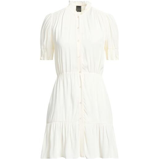 PINKO - vestito chemisier - avorio