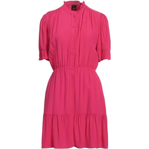 PINKO - vestito chemisier - fucsia