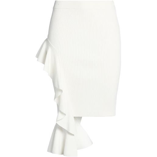 MOSCHINO JEANS - minigonna - bianco