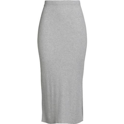 TWINSET - gonna midi - grigio chiaro