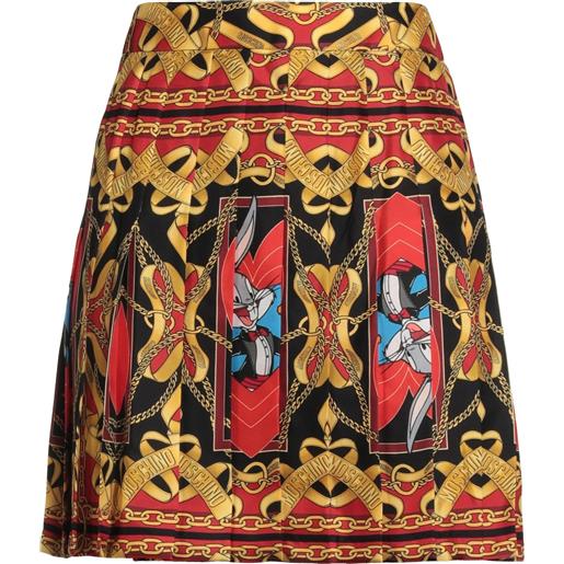 MOSCHINO - minigonna - rosso