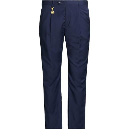 MANUEL RITZ - pantalone - blu navy
