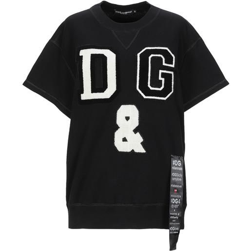 DOLCE&GABBANA - felpa - nero