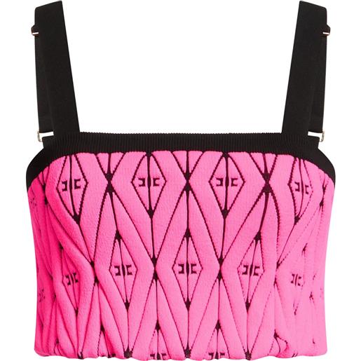 ELISABETTA FRANCHI - top - fucsia