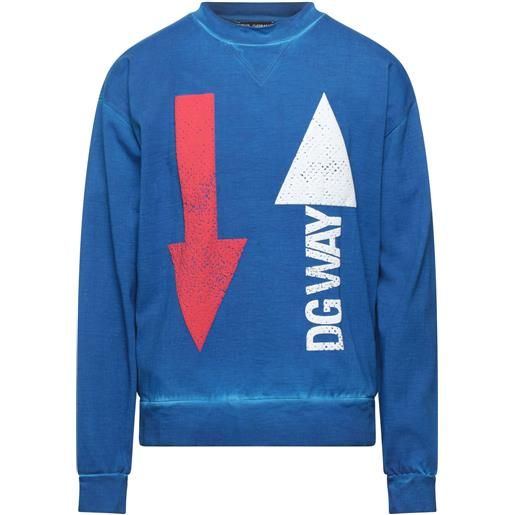 DOLCE&GABBANA - felpa - blu china