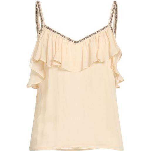 TWINSET - camisole - panna