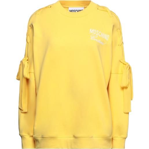 MOSCHINO - felpa - giallo