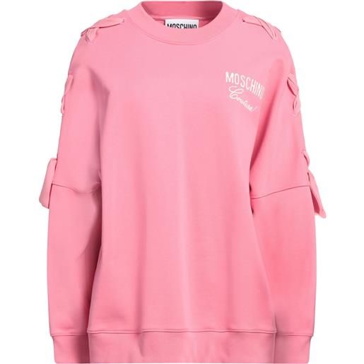 MOSCHINO - felpa - rosa