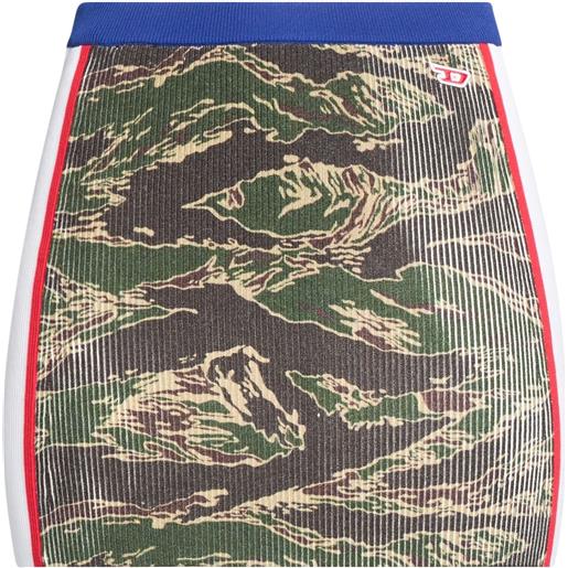 DIESEL - minigonna - verde militare