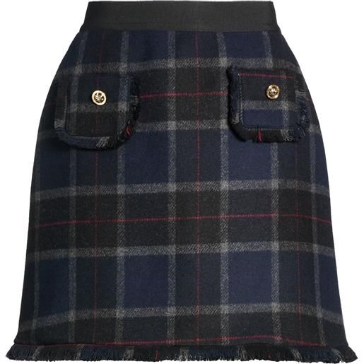 SHIRTAPORTER - minigonna - blu notte