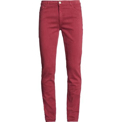 TRUSSARDI JEANS - pantaloni jeans - bordeaux