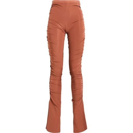 RICK OWENS LILIES - pantalone - cuoio