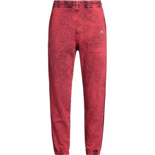 DIESEL - pantaloni jeans - rosso