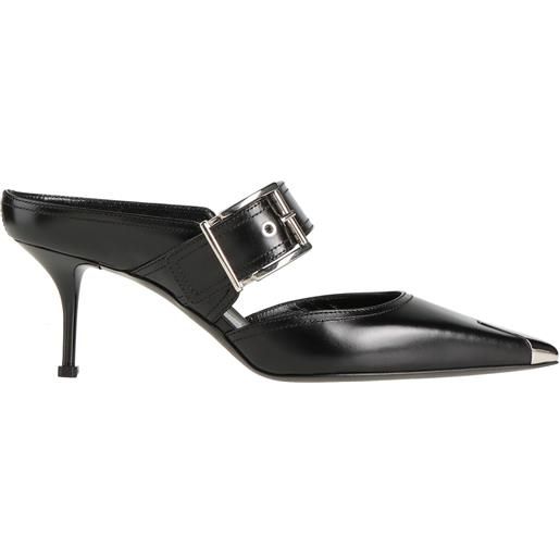 MCQUEEN - mule e zoccoli - nero