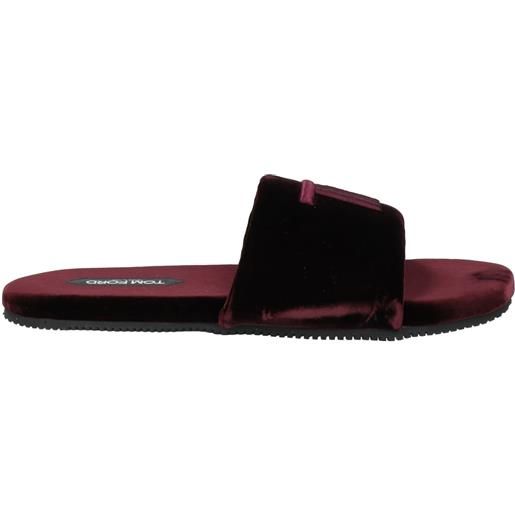 TOM FORD - sandali - bordeaux