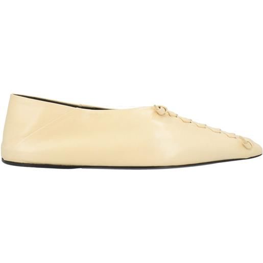 JIL SANDER - ballerine - avorio