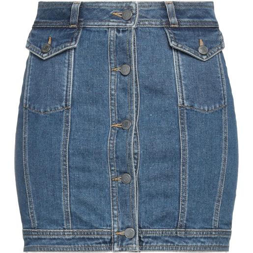 MOSCHINO - gonna jeans - blu