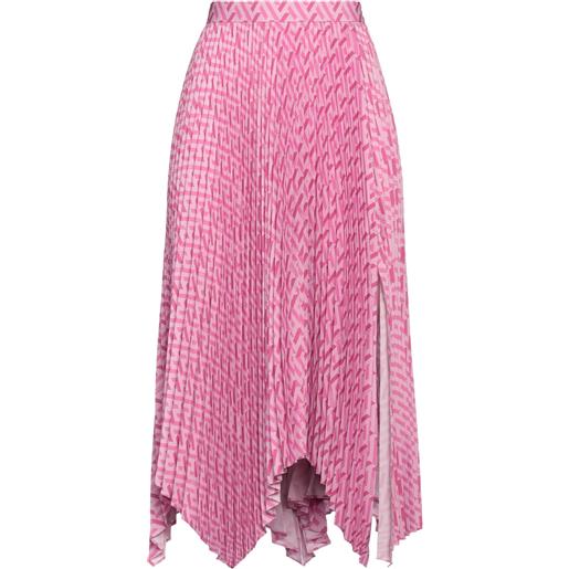 VERSACE - gonna midi - rosa
